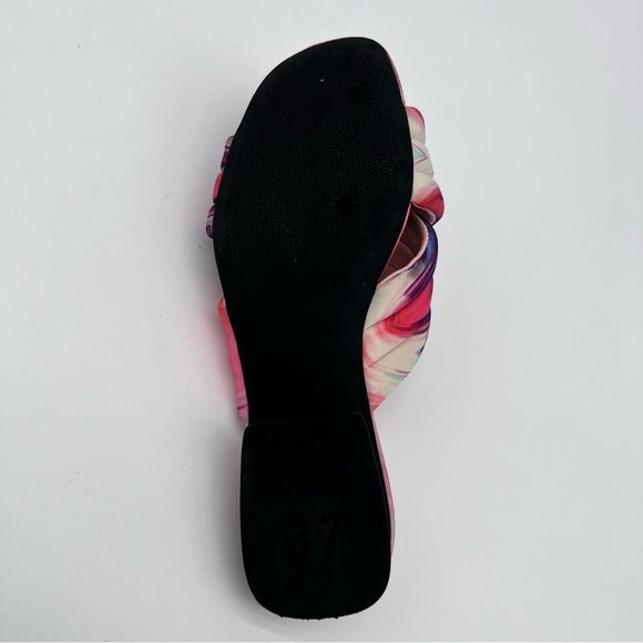 Pre-Loved in great condition! CAMPER Women’s Watercolour Print Slides Size 6.5 - Picture 13 of 14